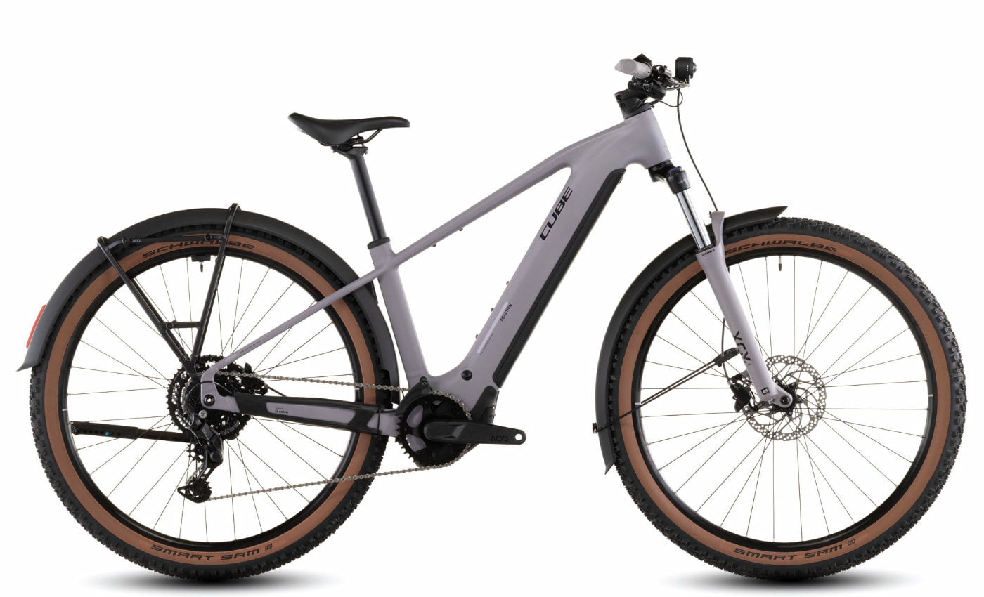Cube Reaction Hybrid Performance 600 FE  plumgreynblack