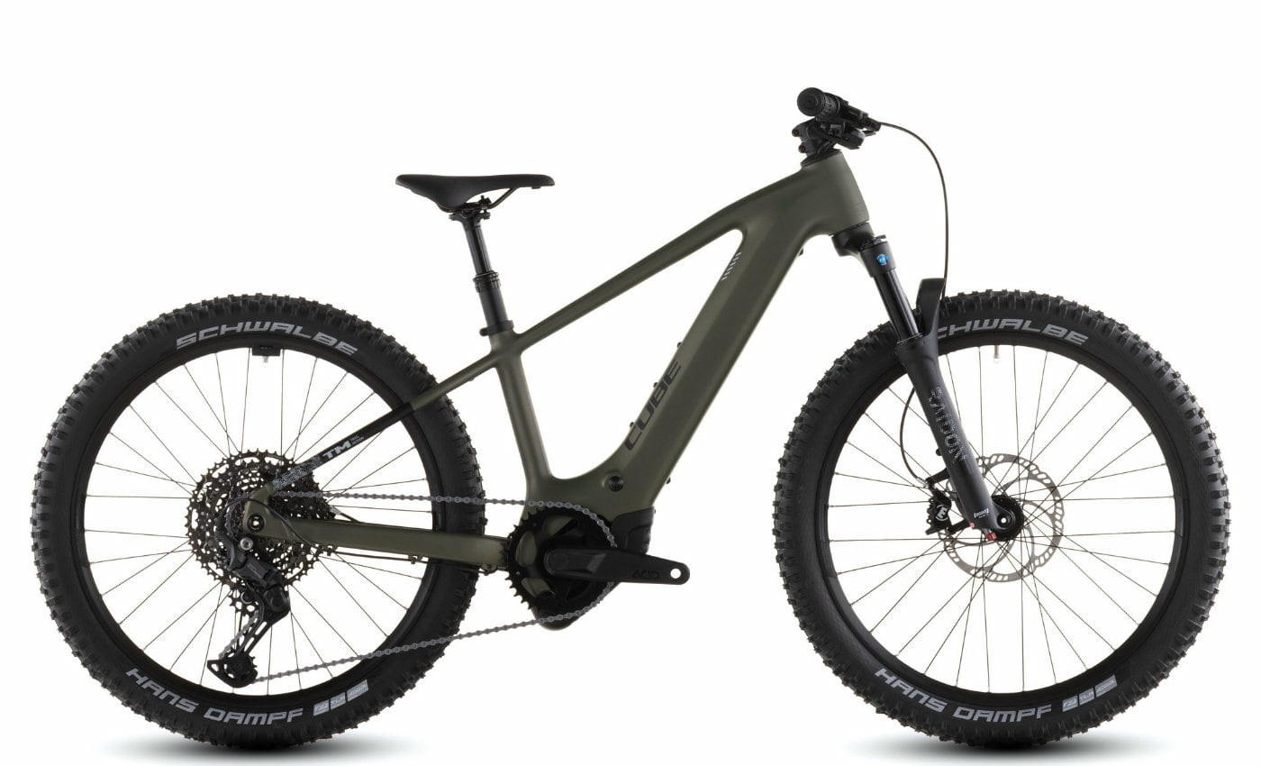 Cube Acid 240 Hybrid Rookie SLX Reedgreen´n´matrix - 400 Wh - 24 Zoll - Diamant (2026)