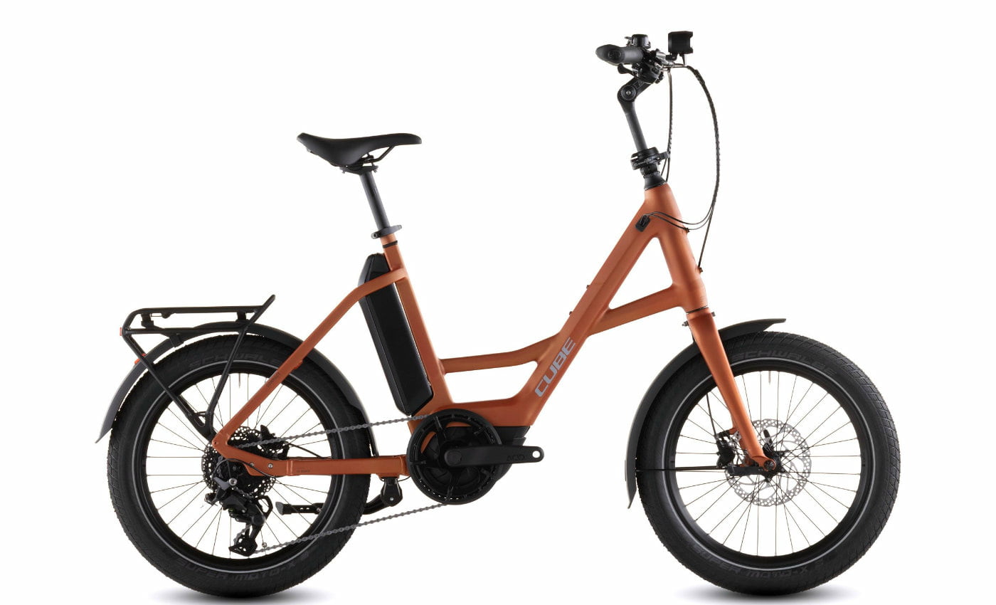 Cube Compact Hybrid 545 rustorange´n´reflex - 545 Wh - 20 Zoll - Wave (2026)