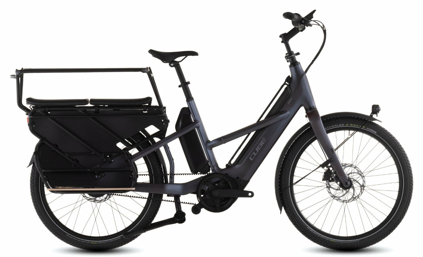 Cube Longtail Hybrid Comfort Family 800 haze´n´reflex - 800 Wh - 26 Zoll - Cargo (2026)