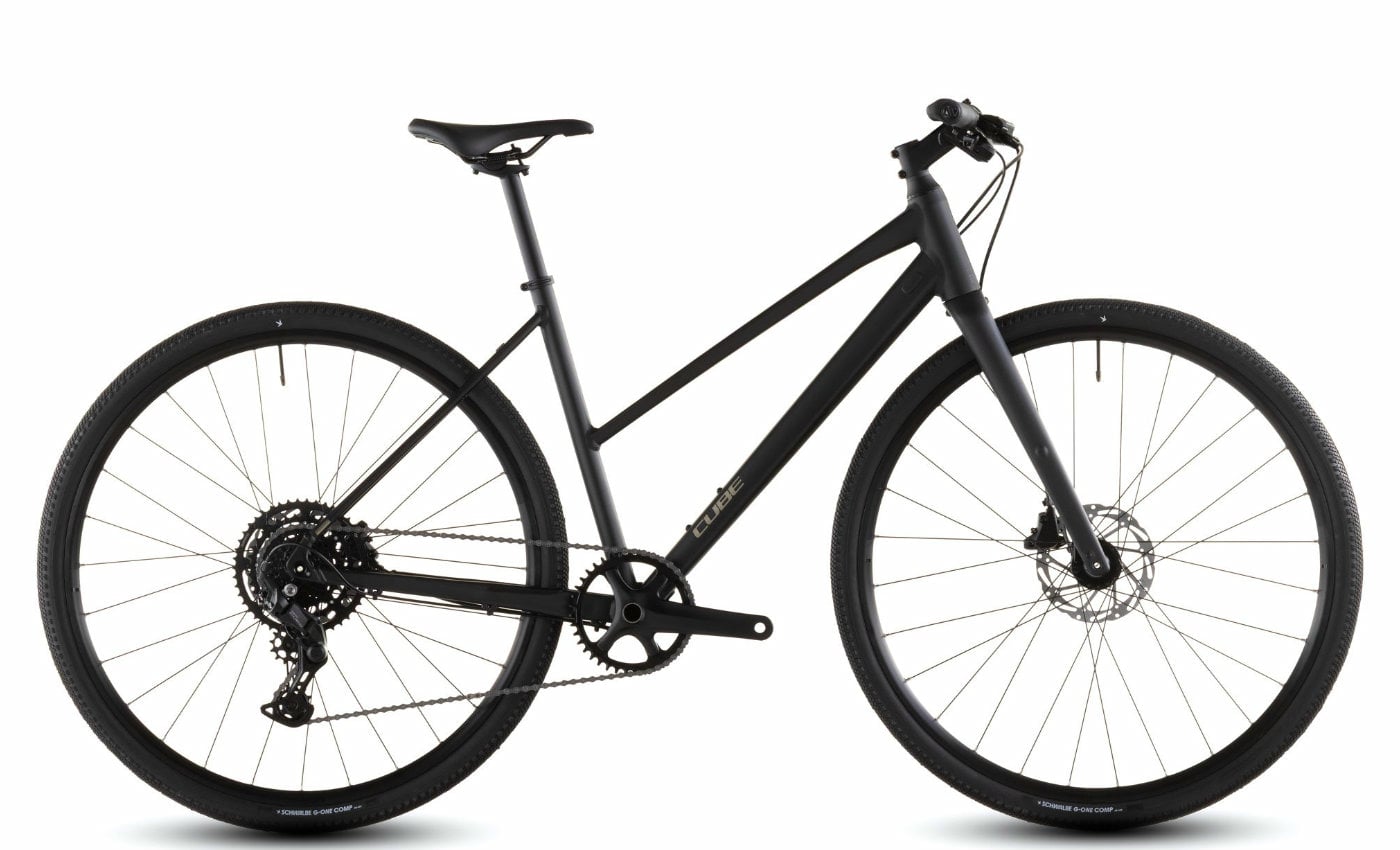 Cube Nulane Pro grey´n´chrome - 28 Zoll - Trapez (2026)