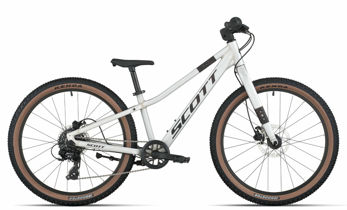 Scott Scale 400 – 24 Zoll Kinder-MTB in alloy silver mit 8 Gängen