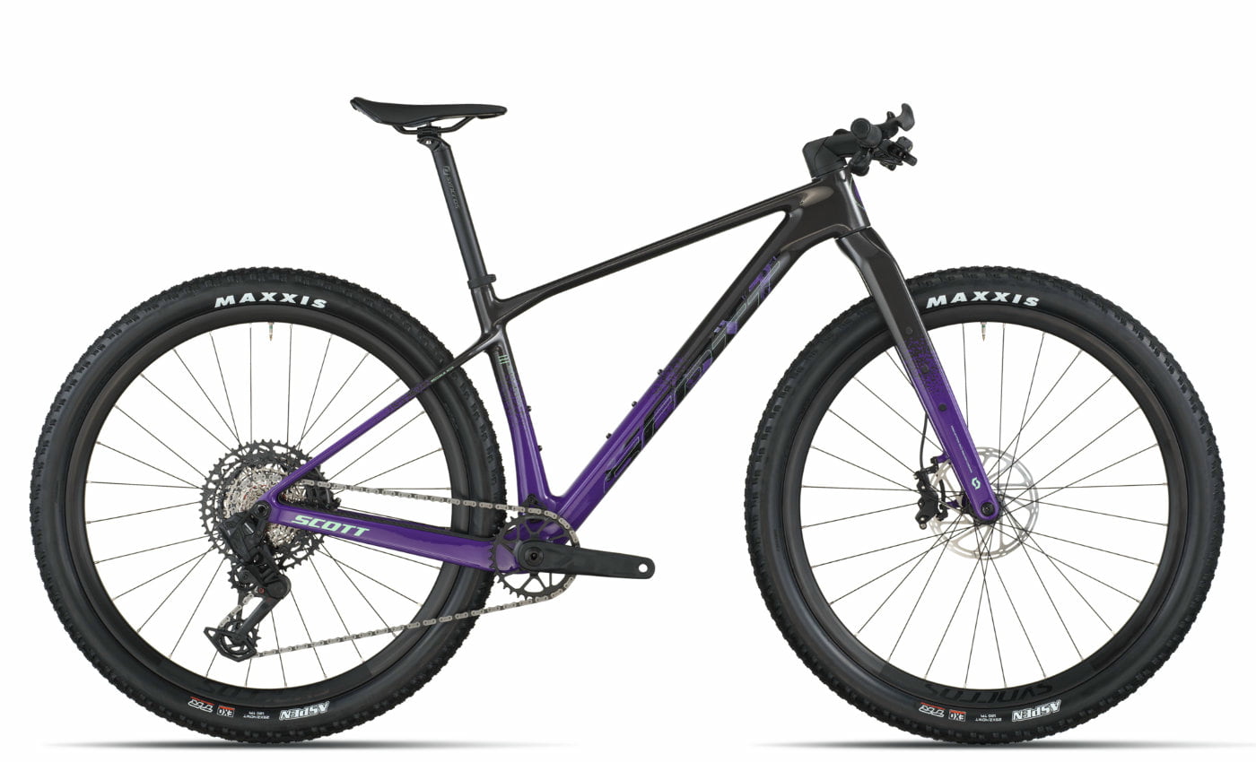 Scott Scale Gravel 10 Carbon Black Indigo Purple - 28 Zoll - Diamant (2026)