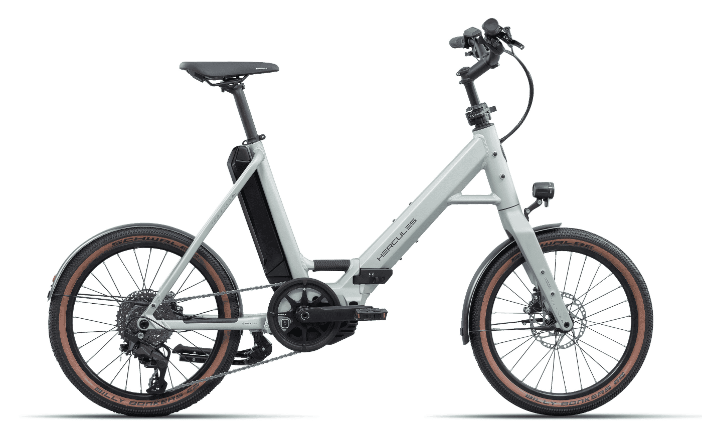 Hercules ROB FOLD SL 10 dusty mint-matt - 400 Wh - 20 Zoll - Faltrahmen (2026)