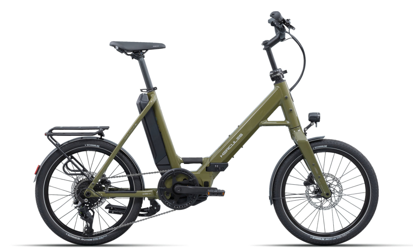 Hercules ROB FOLD SL 9 evergreen-glossy - 400 Wh - 20 Zoll - Faltrad (2026)