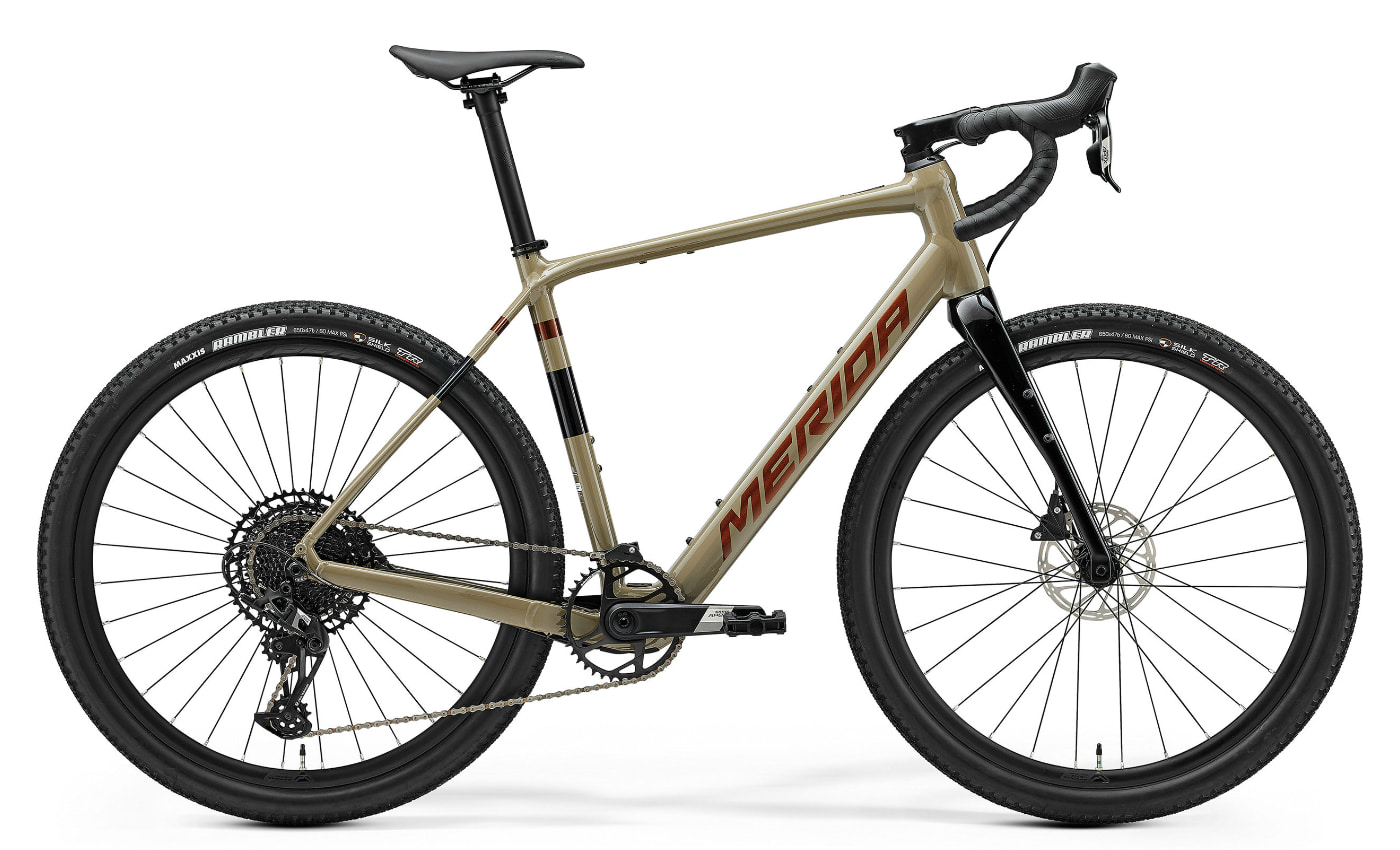 Merida eSILEX+ 600 Glossy Oak Bork - 237 Wh - 28 Zoll - Diamant (2026)