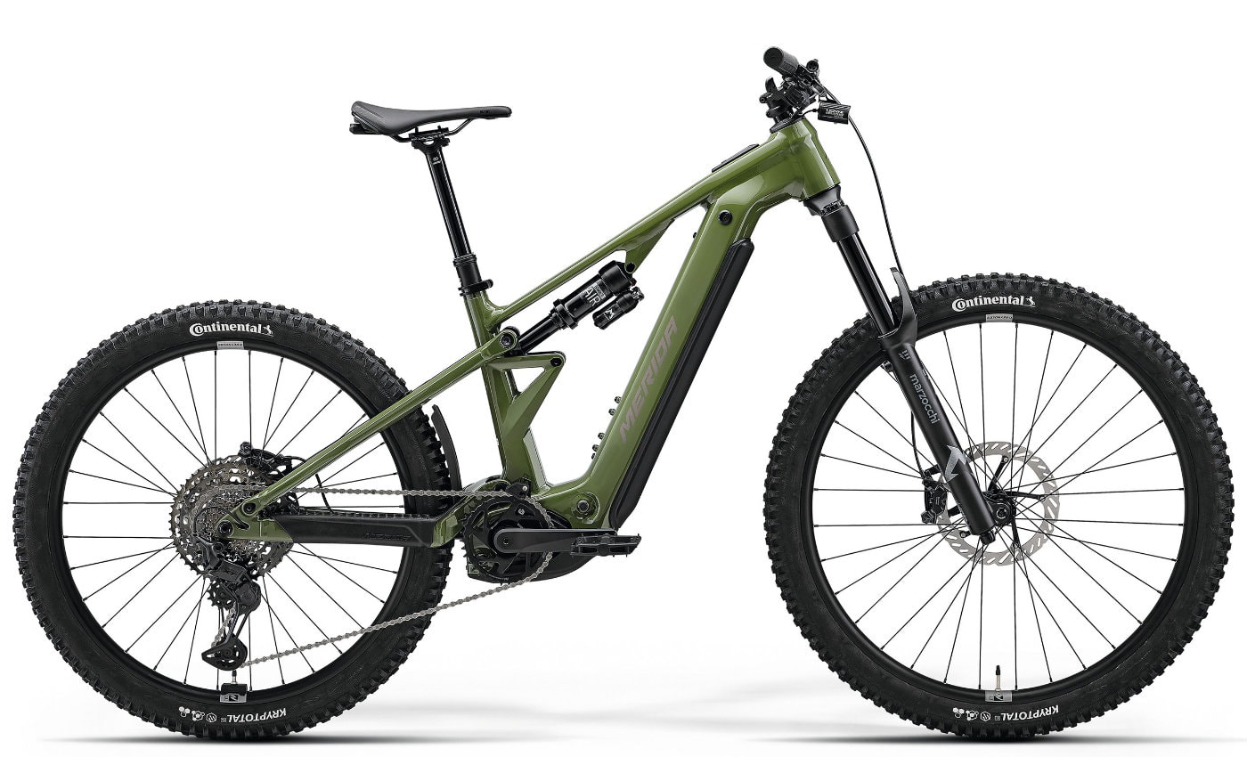 Merida ETMO 800 Anaconda Green - 800 Wh - 29/27.5 Zoll - Fully (2026)