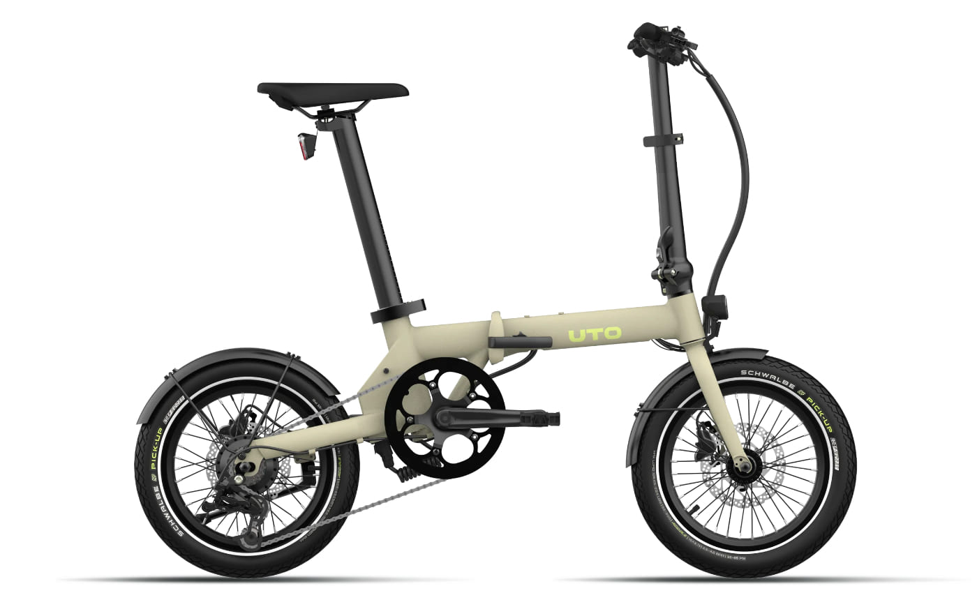 UTO OG16 Sable Chaud - 231 Wh - 16 Zoll - Faltrahmen (2026)