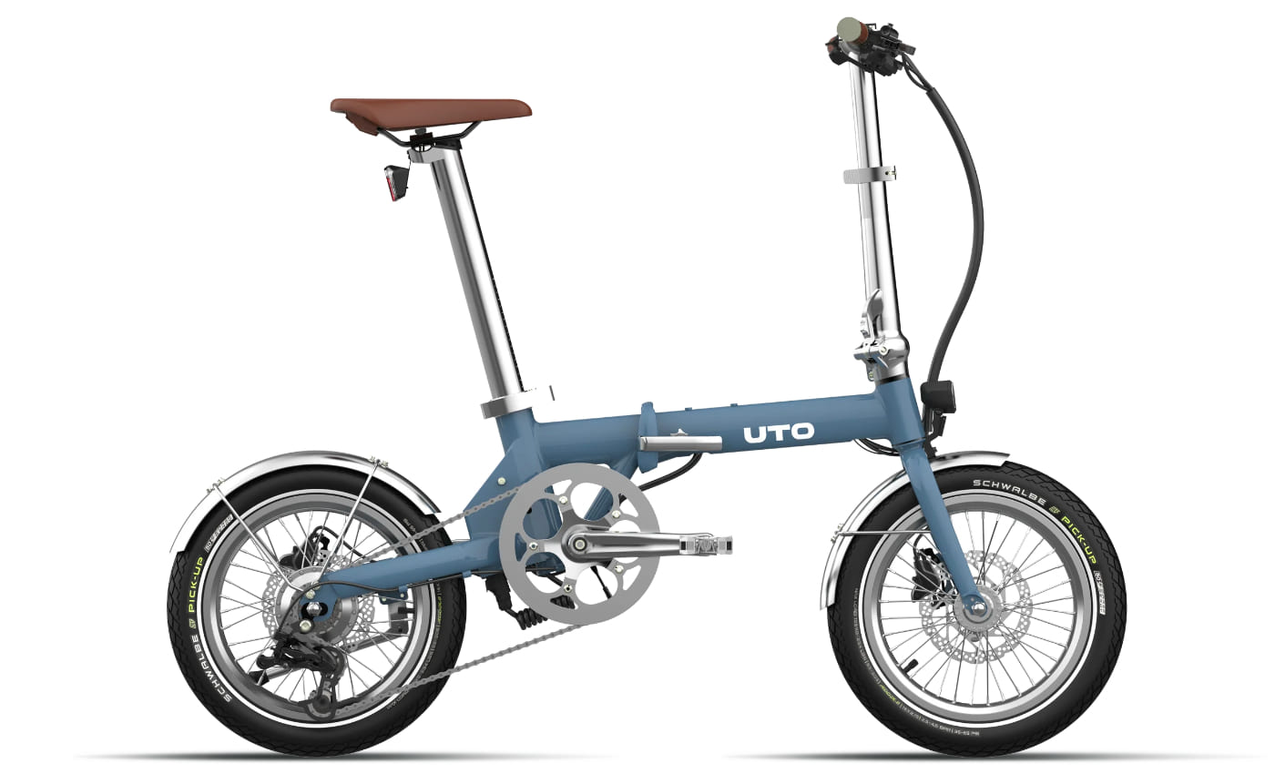 UTO OG16 Satin Blau - 231 Wh - 16 Zoll - Faltrahmen (2026)