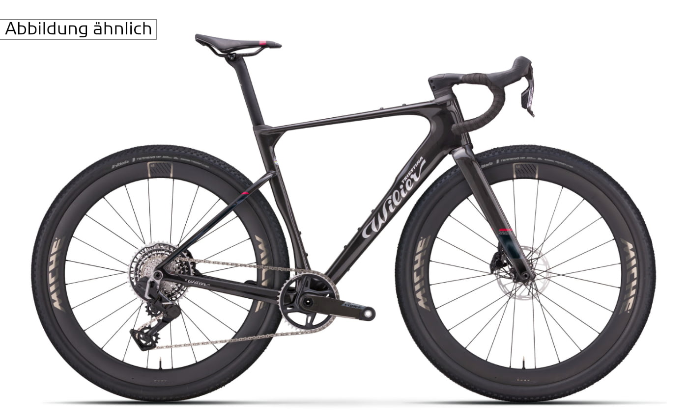 Wilier Rave SLR ID2 Glitch Black - 28 Zoll - Diamant (2026)