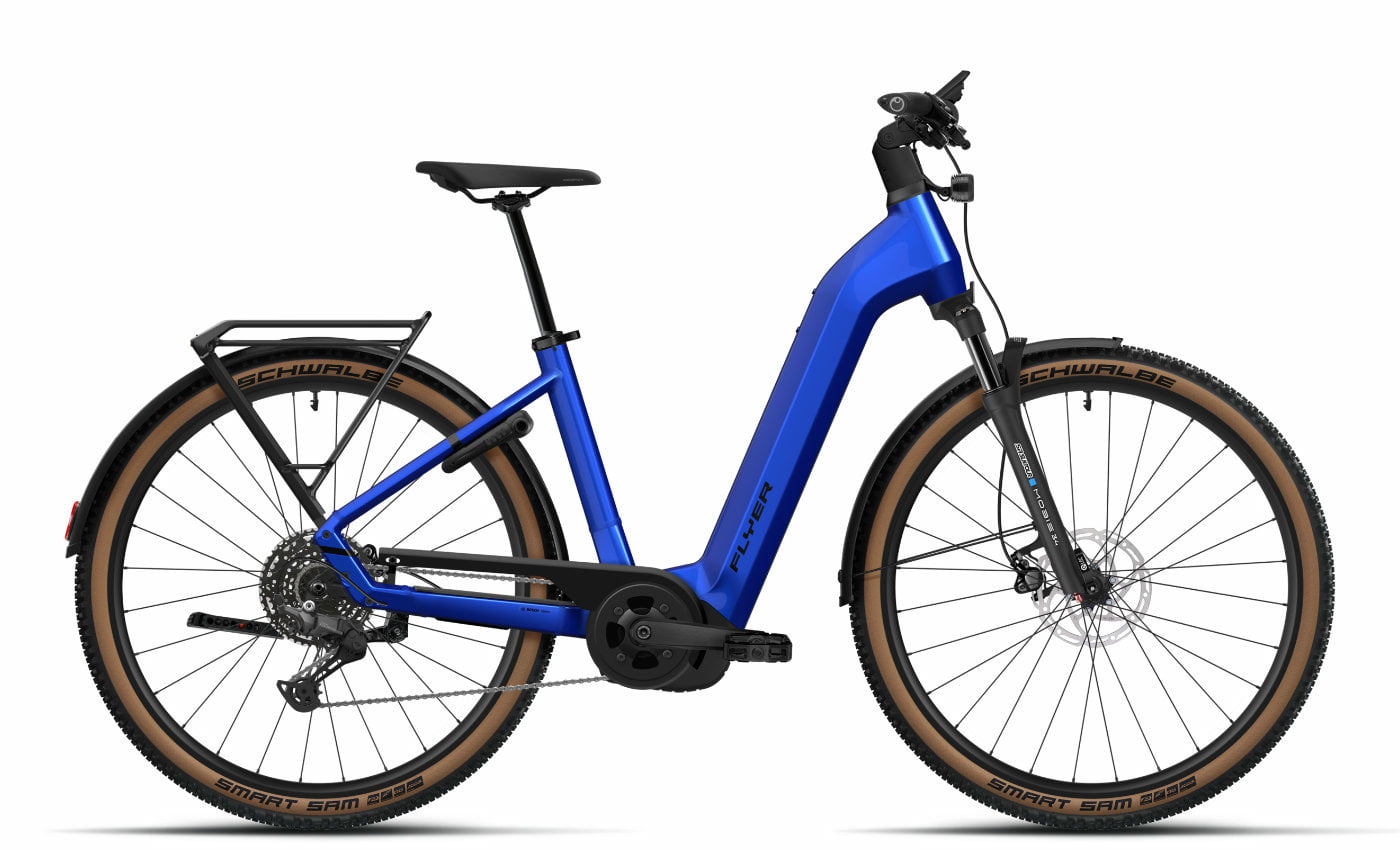 Flyer Gotour 5.12 CX Enzian Blue Gloss - 750 Wh - 29 Zoll - Wave (2025)