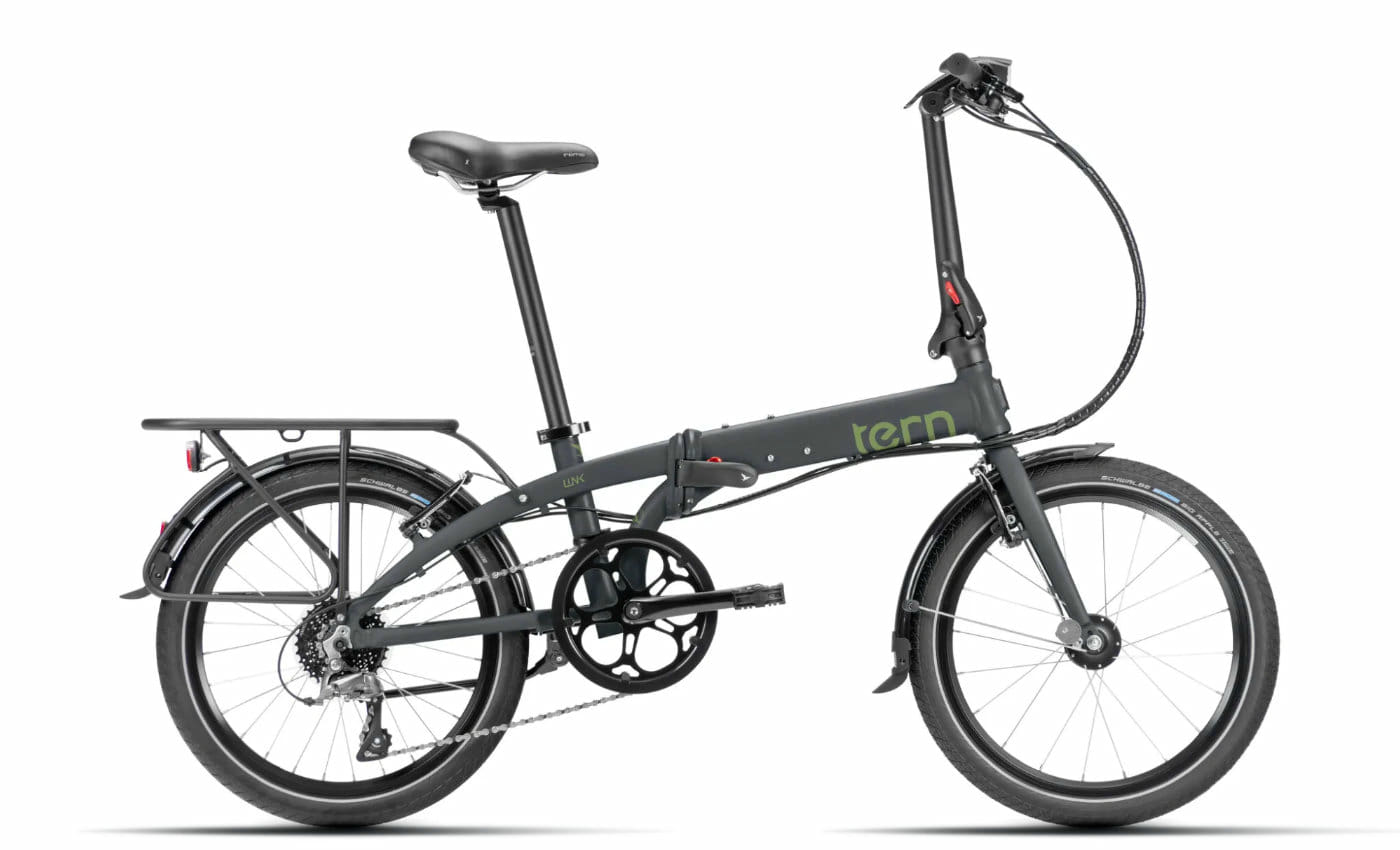 Tern Link D8 Satin Steel Grey/Pistachio - 20 Zoll - Faltrahmen (2026)