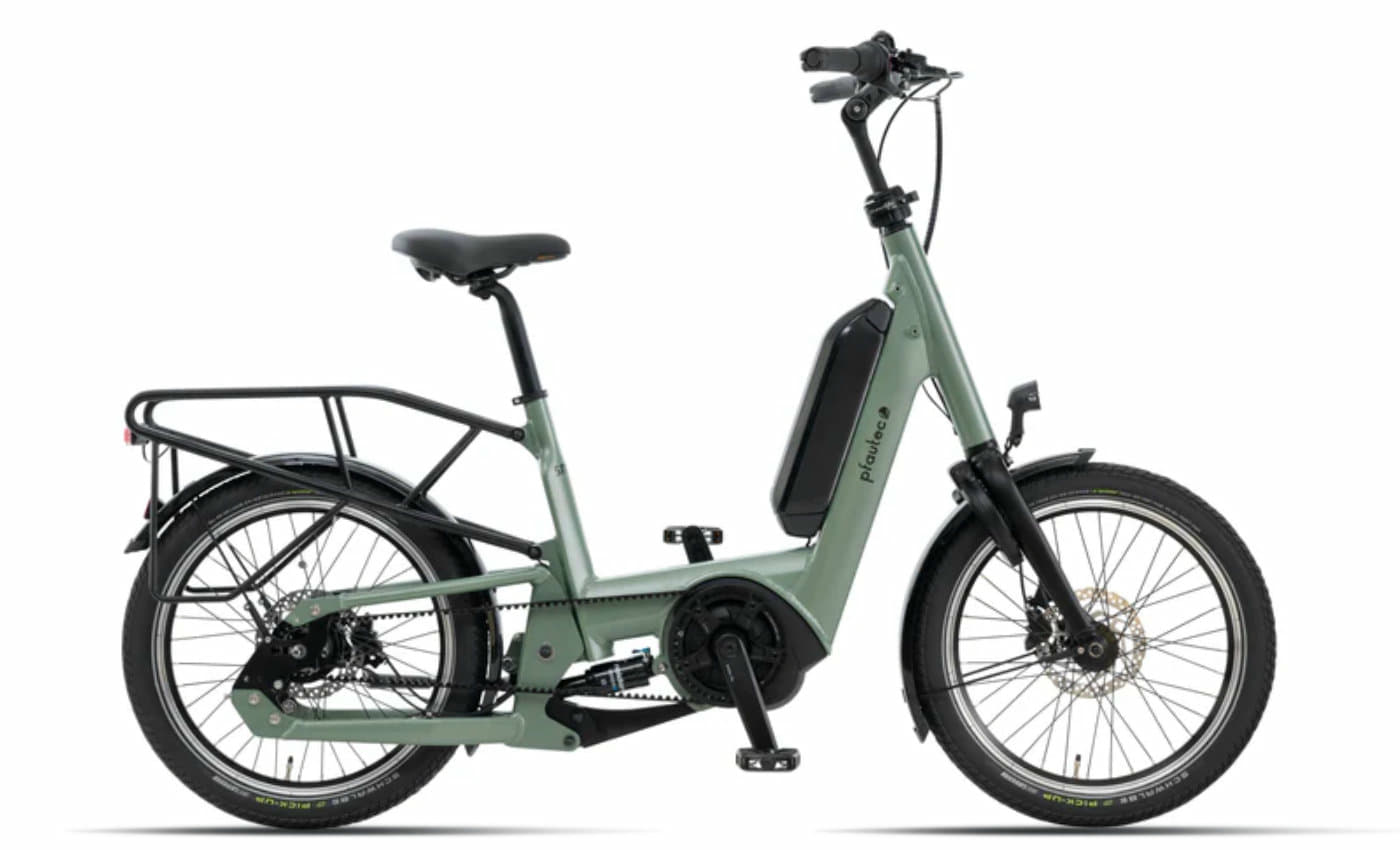 Pfau-Tec Smoo Salbeigrün matt - 725 Wh - 20 Zoll - Wave (2025)