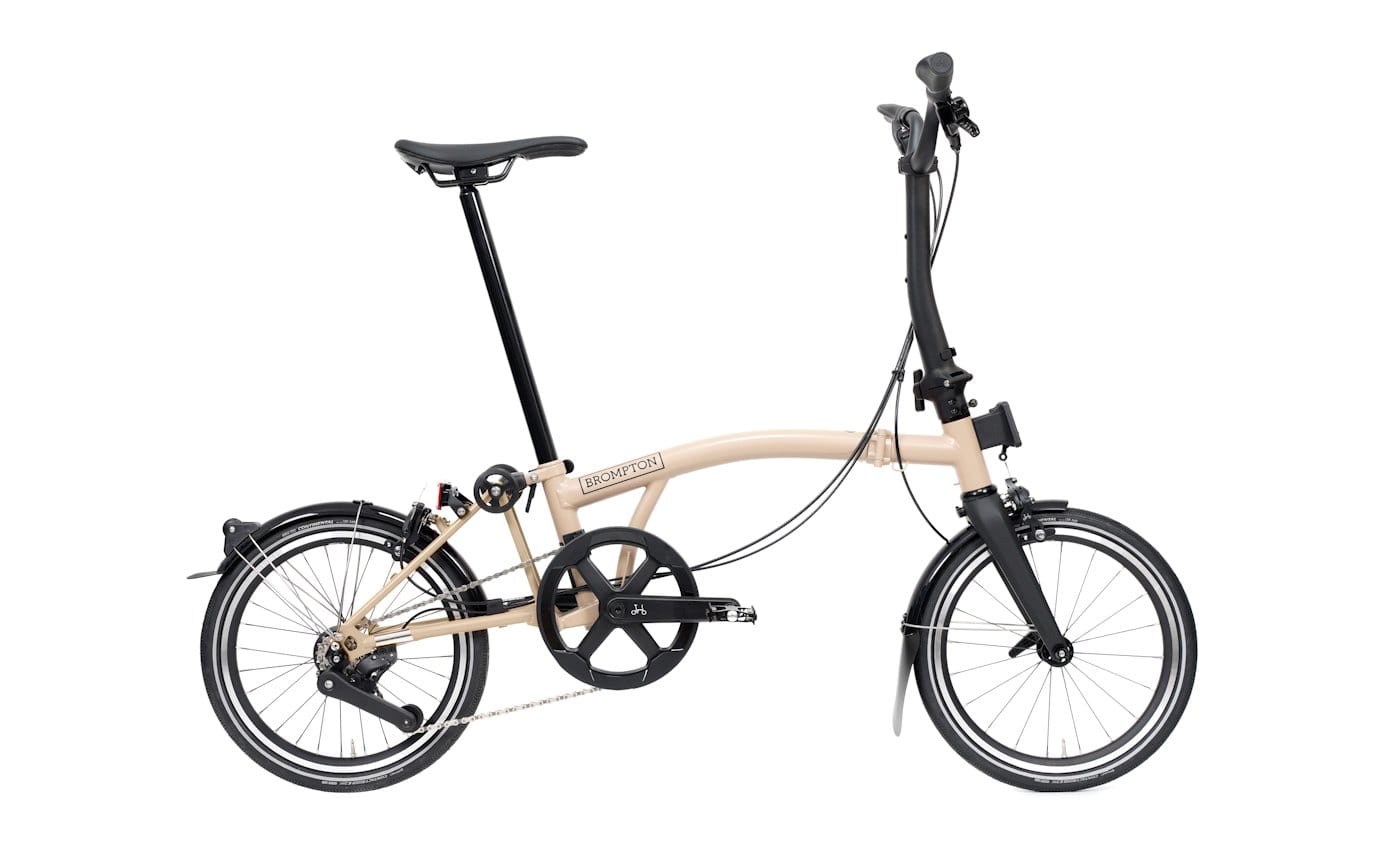 Brompton P Line Dune Sand - 16 Zoll - Faltrahmen (2026)