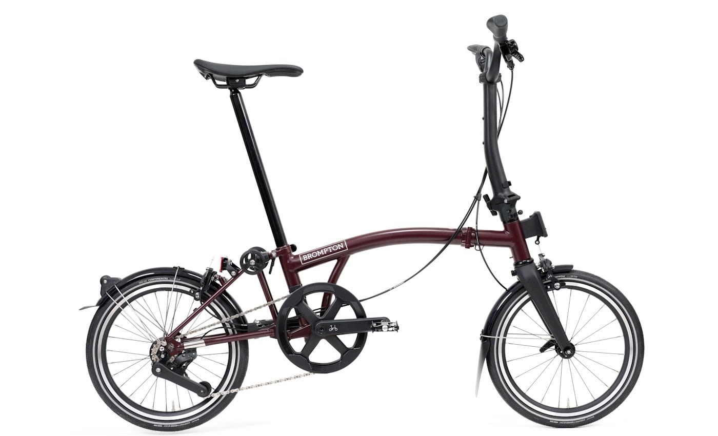 Brompton P Line Red Plum - 16 Zoll - Faltrahmen (2026)