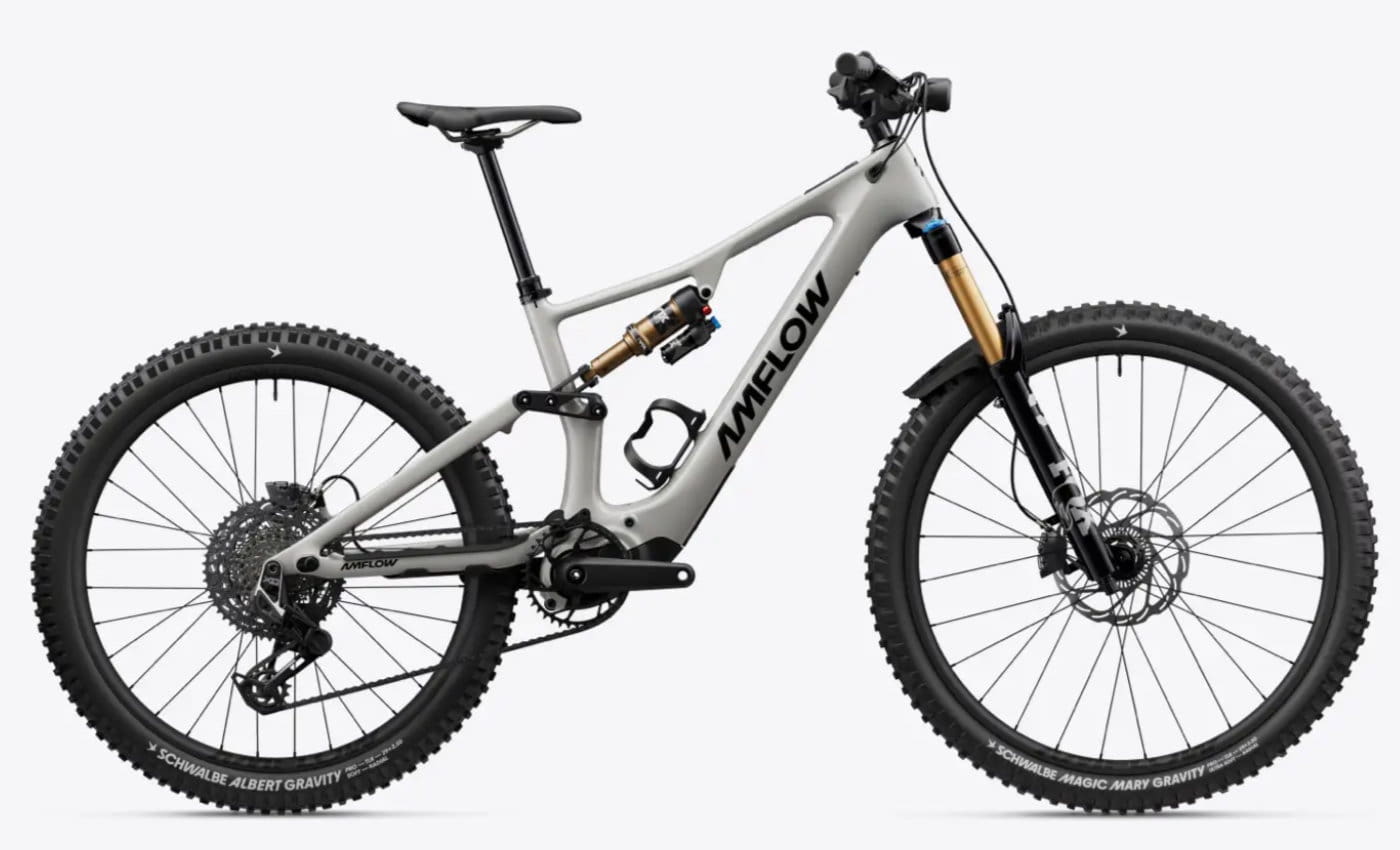 Amflow PX Carbon Pro Moonstone Gray - 700 Wh - 29 Zoll - Diamant (2027)
