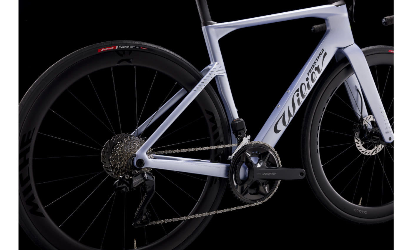 Wilier Triestina Rapida  High-Performance Rennrad mit Carbonrahmen und  Shimano 105 Di2