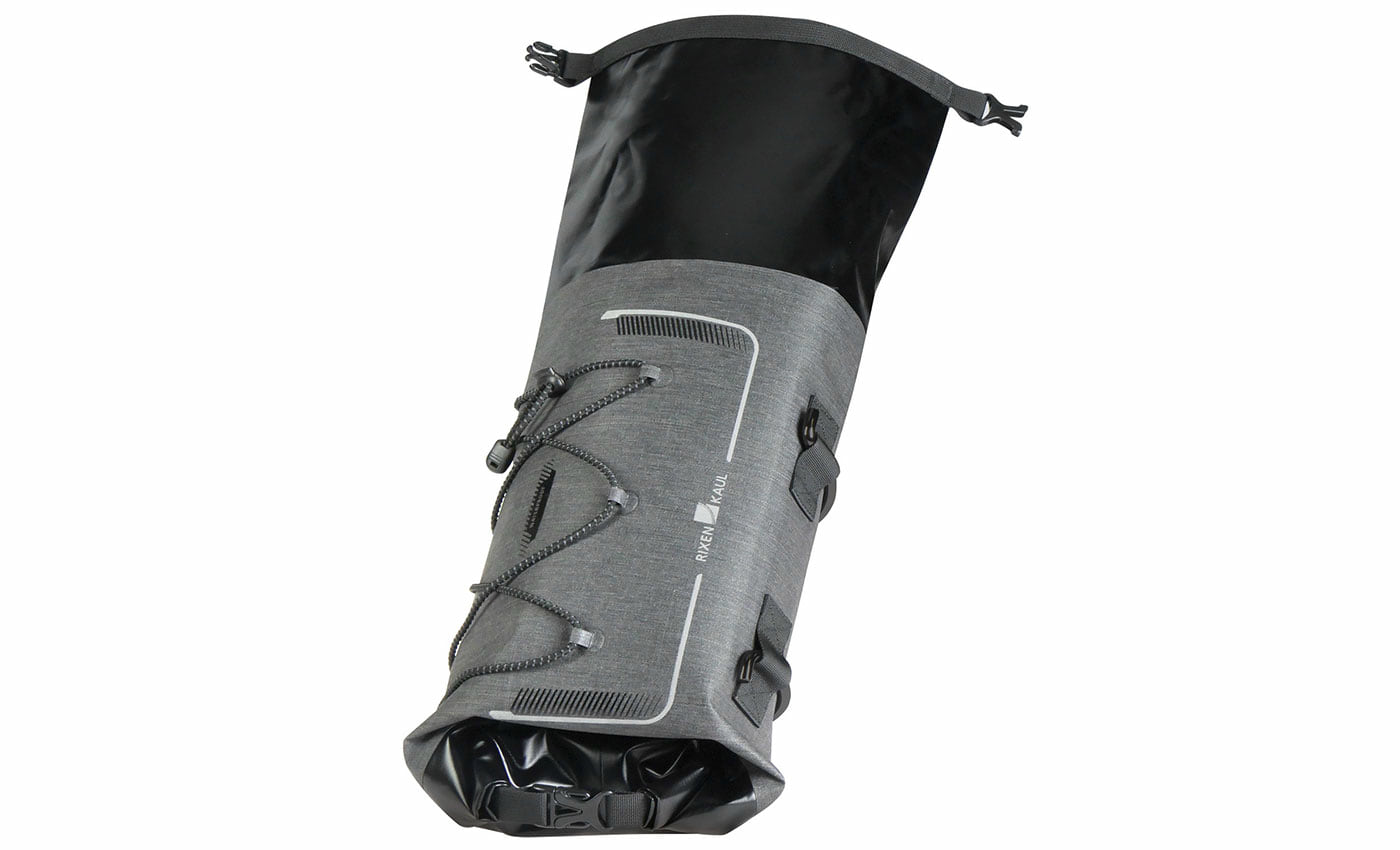 KlickFix Bikepack Waterproof Lenkertasche - grau