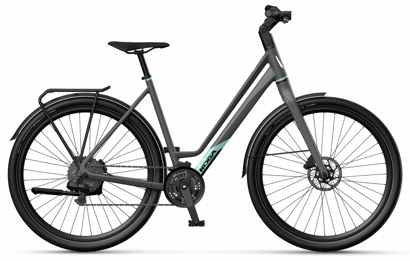 Koga F3 3.0 Grafiet Matt - 28 Zoll - Wave (2022)