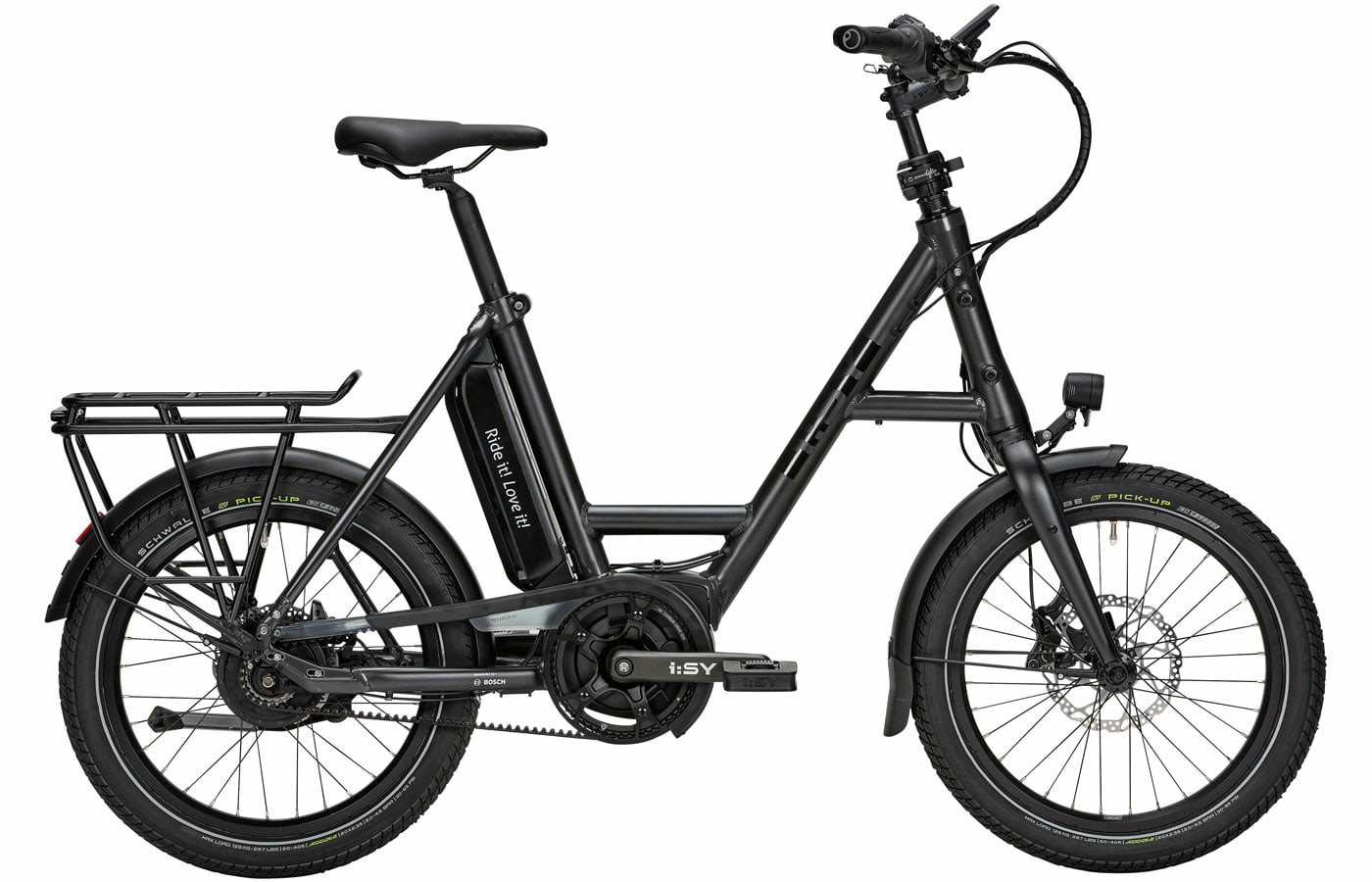 i:SY N3.8 ZR pepper black - 545 Wh - 20 Zoll - Kompakt (2023)