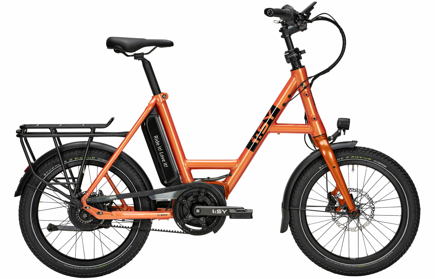 i:SY N3.8 ZR happy orange - 545 Wh - 20 Zoll - Compact (2023)