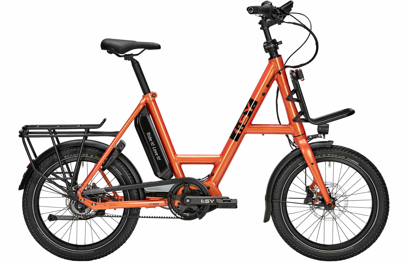 i:SY XXL E5 ZR F CX happy orange - 545 Wh - 20 Zoll - Kompakt (2023)