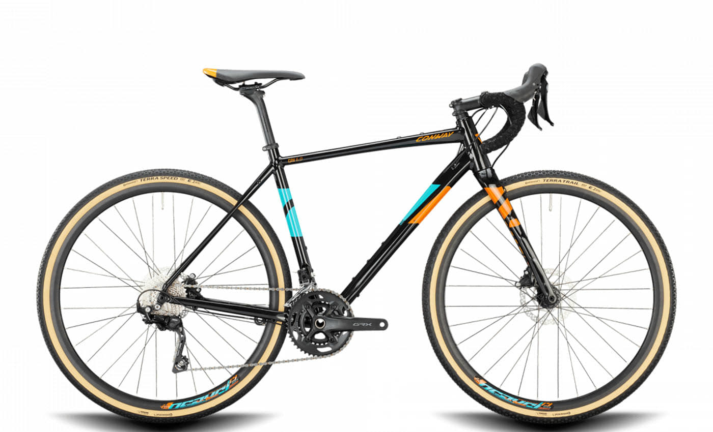 Conway GRV 6.0 - 28" - black metallic/fresh orange