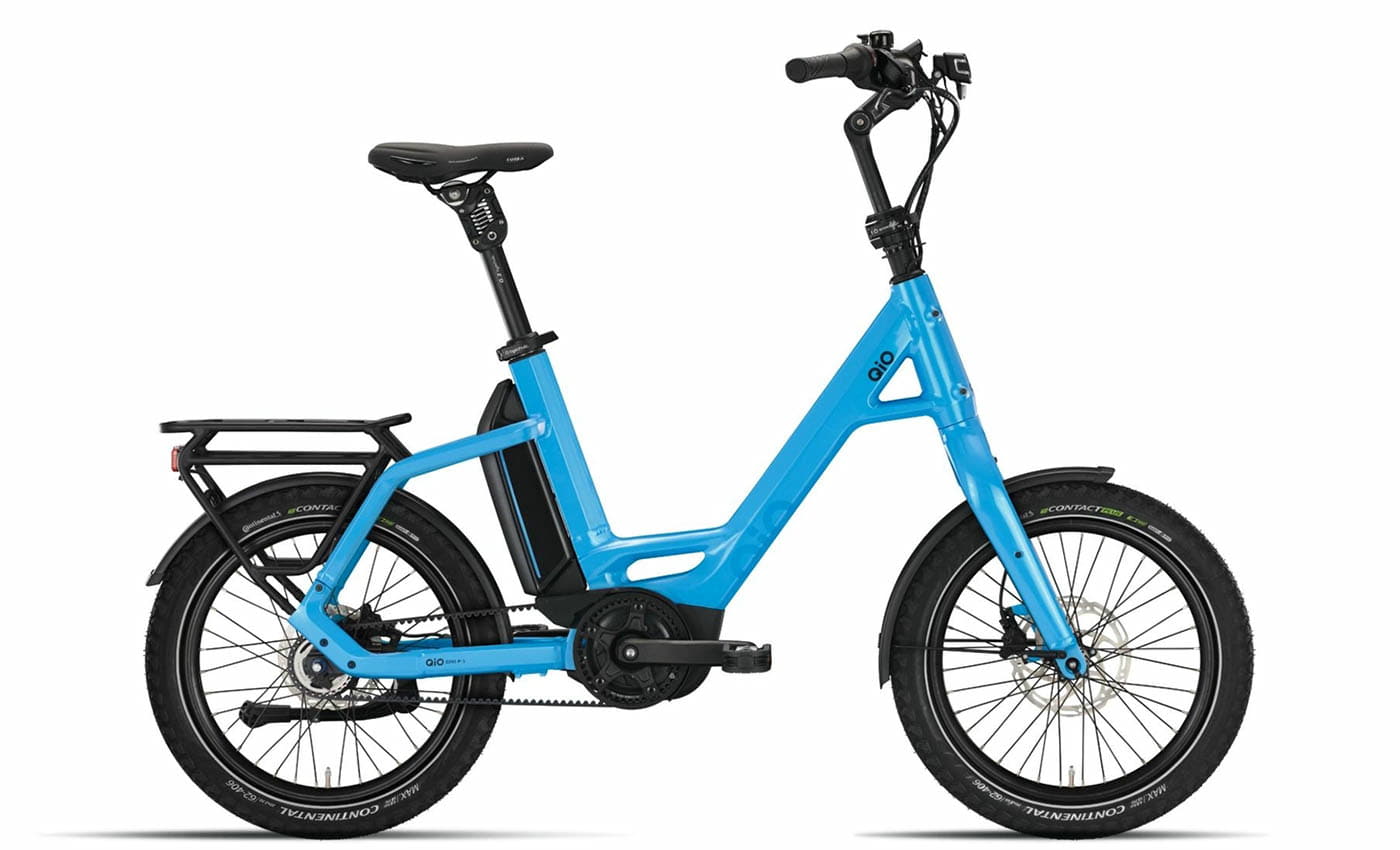 QiO Eins P-5 Ice Blue - 545 Wh - 20 Zoll - Kompakt (2023)