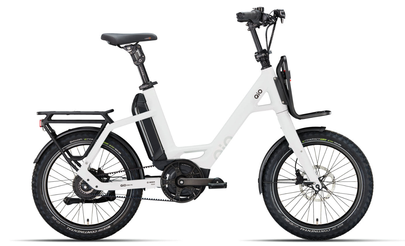 QiO EINS+ P-E white matt - 545 Wh - 20 Zoll - Kompakt (2023)