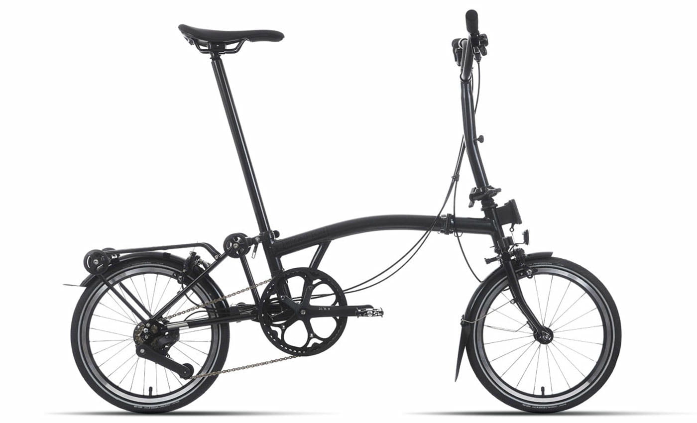 Brompton P-Line Explore Midnight Black Metallic - 16 Zoll - Faltrahmen (2024)