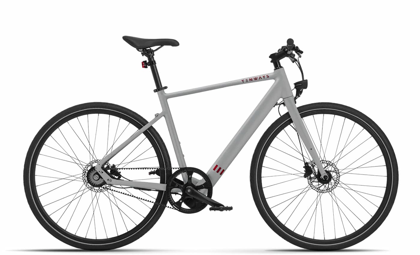 Tenways CGO600 Light Grey - 252 Wh - 28 Zoll - Diamant (2022)