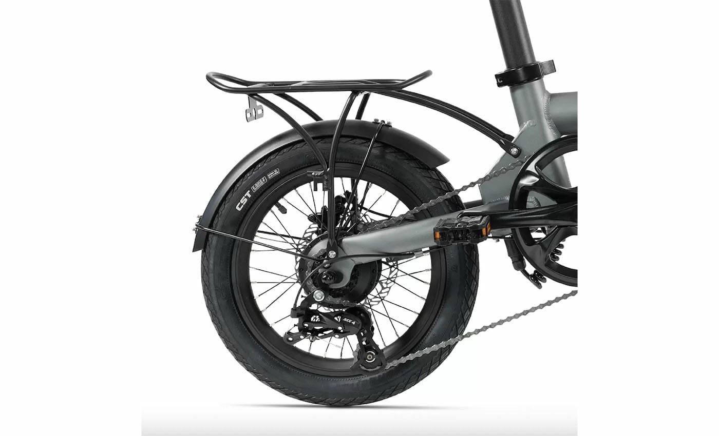 Eovolt Gepäckträger Alu kompatible mit 16"