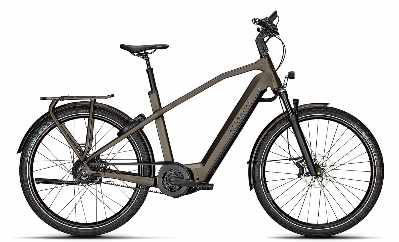 Kalkhoff Image 7.B Excite+ Crystalgrey Matt - 750 Wh - 27.5 Zoll - Diamant (2022)