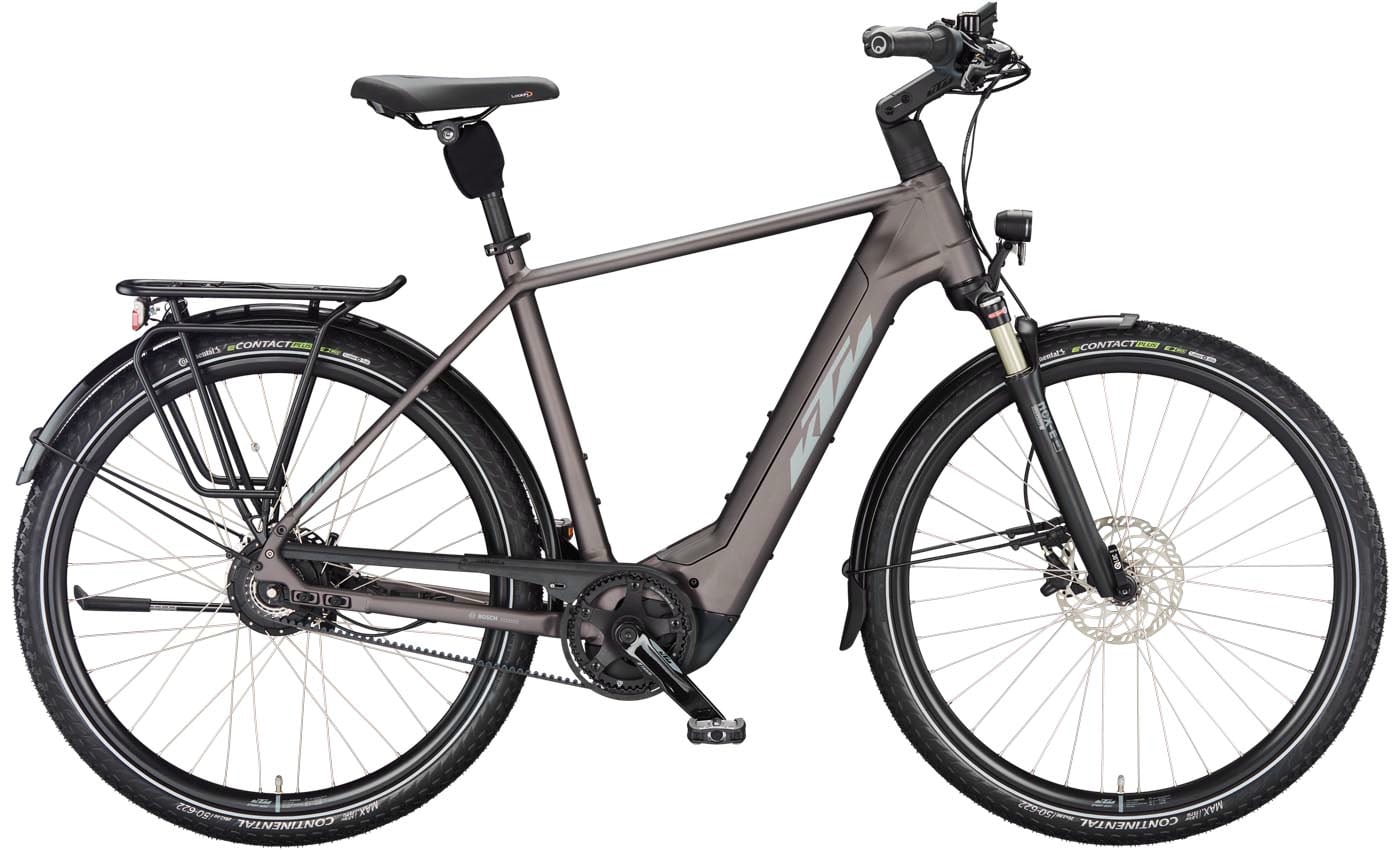 Ktm Macina City 710 Belt - 28 Zoll Enviolo 750Wh Diamant - Elderberry Matt