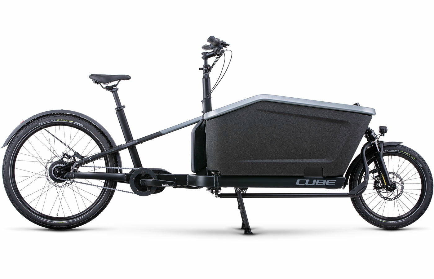 Cube Cargo Dual Hybrid 1000 Flashgrey´n´black - 1000 Wh - 27.5/20 Zoll - Cargo (2024)