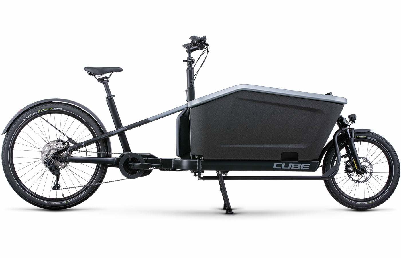 Cube Cargo Sport Dual Hybrid 1000 flashgrey´n´black - 1000 Wh - 20/27.5 Zoll - Cargo (2024)