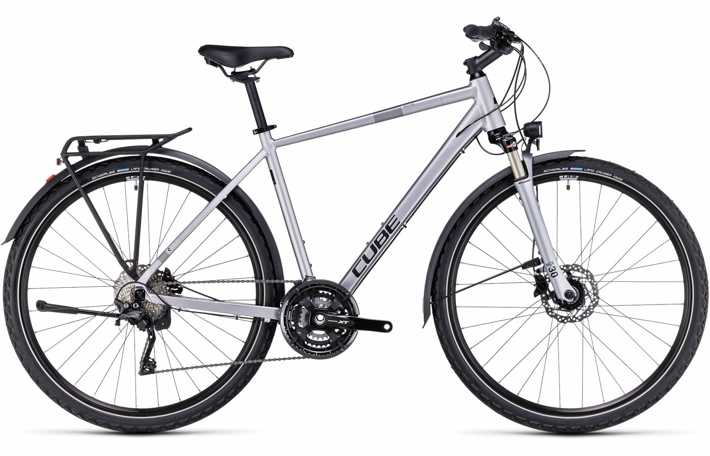 Cube Nature EXC Allroad polarsilver´n´black - 28 Zoll - Diamant (2024)
