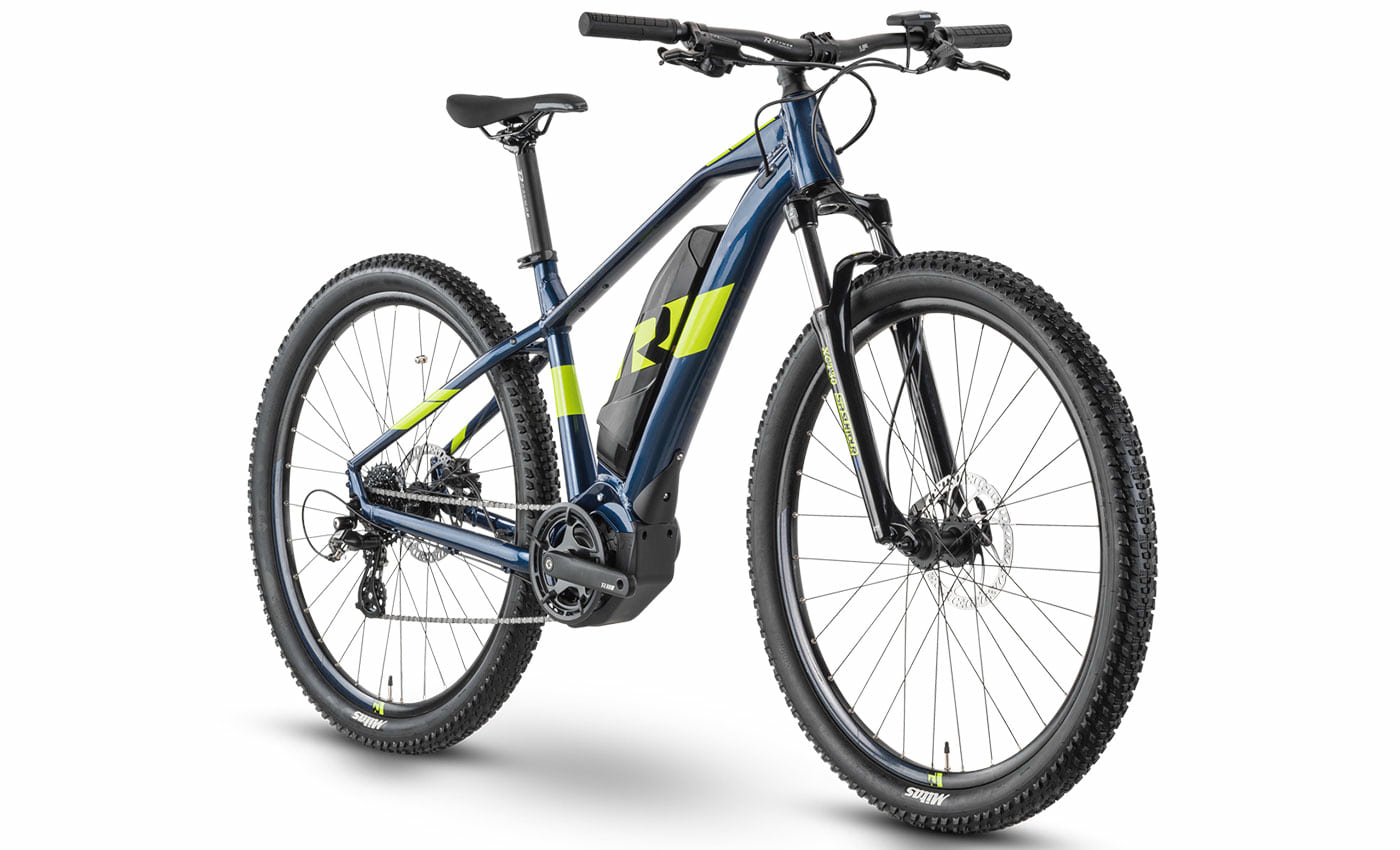 Raymon HardRay E 1.0 Dark Blue / Lime - 400 Wh - 29 Zoll - Diamant (2022)