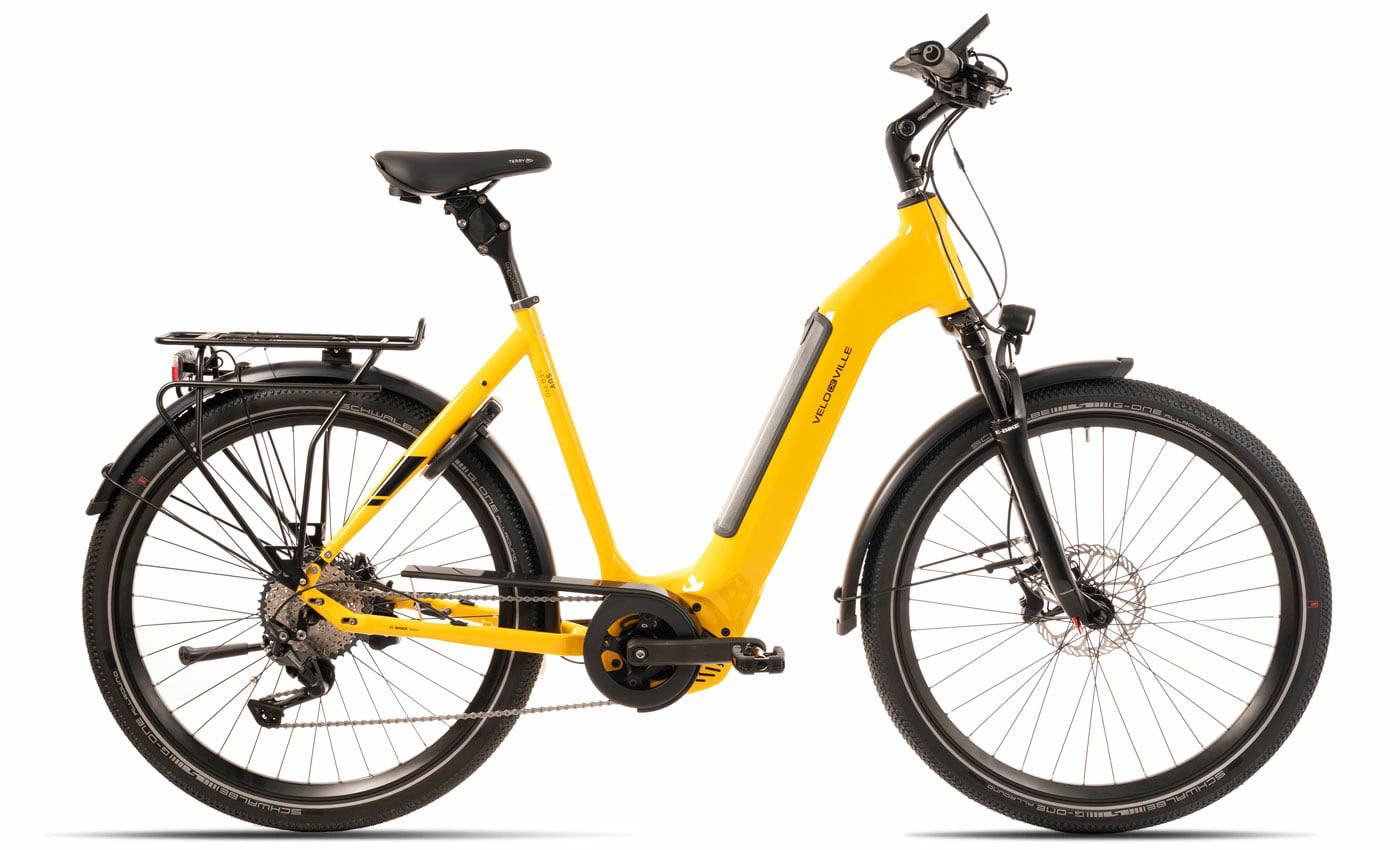 Velo de Ville LEB 990 Sport Melon Yellow - 625 Wh - 27.5 Zoll - Wave (2022)