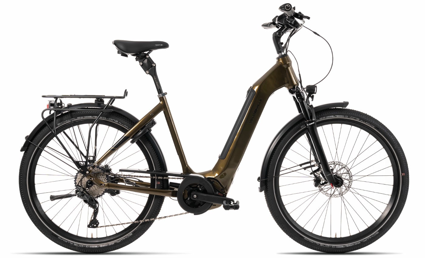 Velo de Ville LEB 990 Sport Mocca Brown - 625 Wh - 27.5 Zoll - Wave (2022)