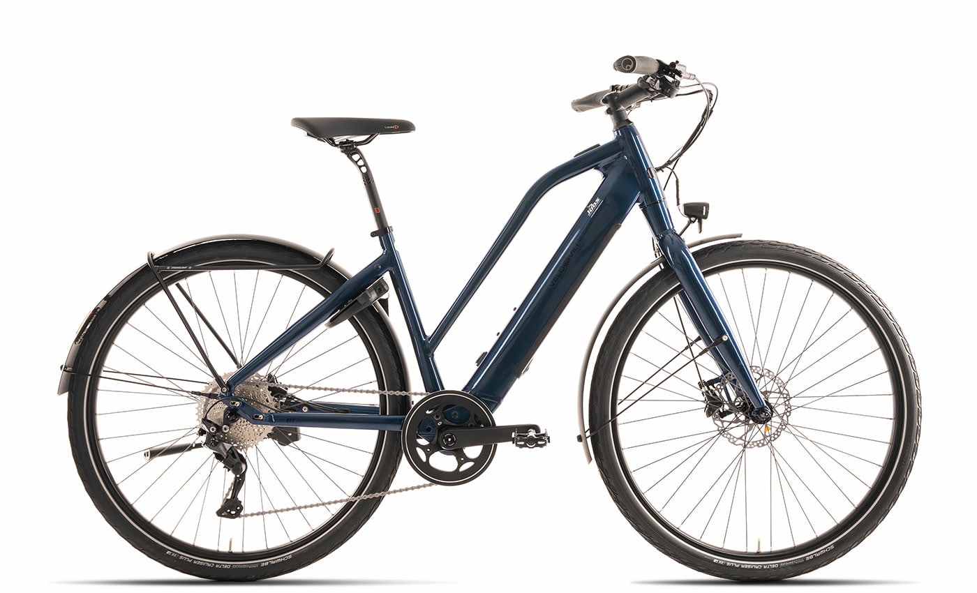 Velo de Ville 6TY Urban Night Blue - 430 Wh - 28 Zoll - Trapez (2023)