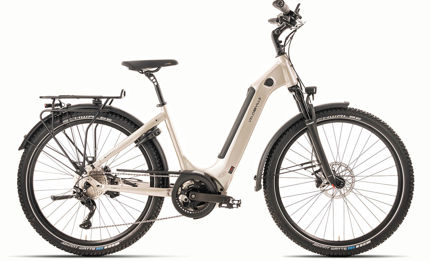 Velo de Ville SEB 990 Smart Smooth Crystal Pearl - 625 Wh - 27,5 Zoll - Wave (2023)