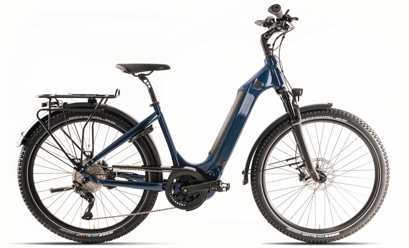 Velo de Ville SEB 990 Smart Smooth Night Blue - 625 Wh - 27,5 Zoll - Wave (2023)