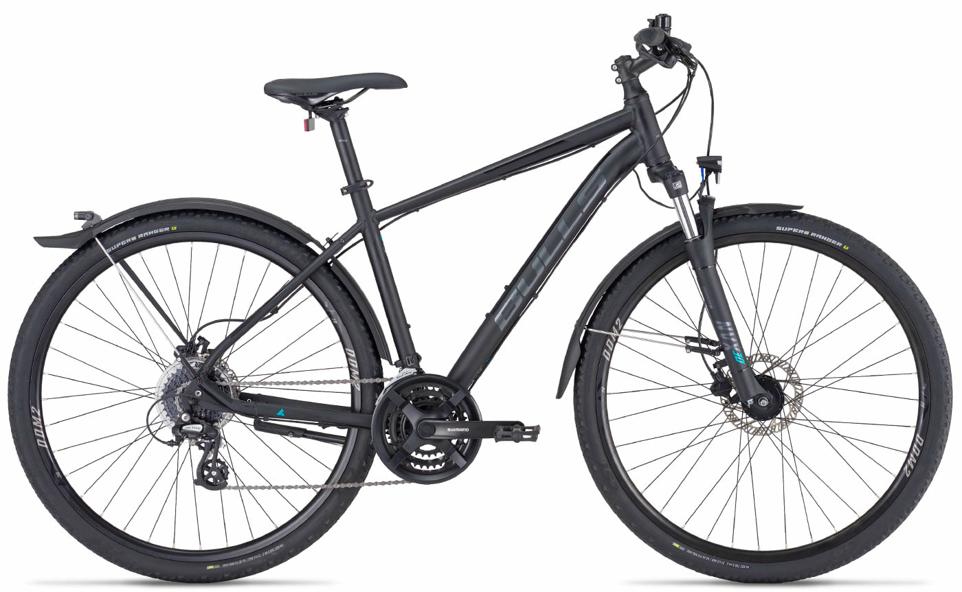 Bulls Cross Bike Street Black Matt - 28 Zoll - Diamant (2022)