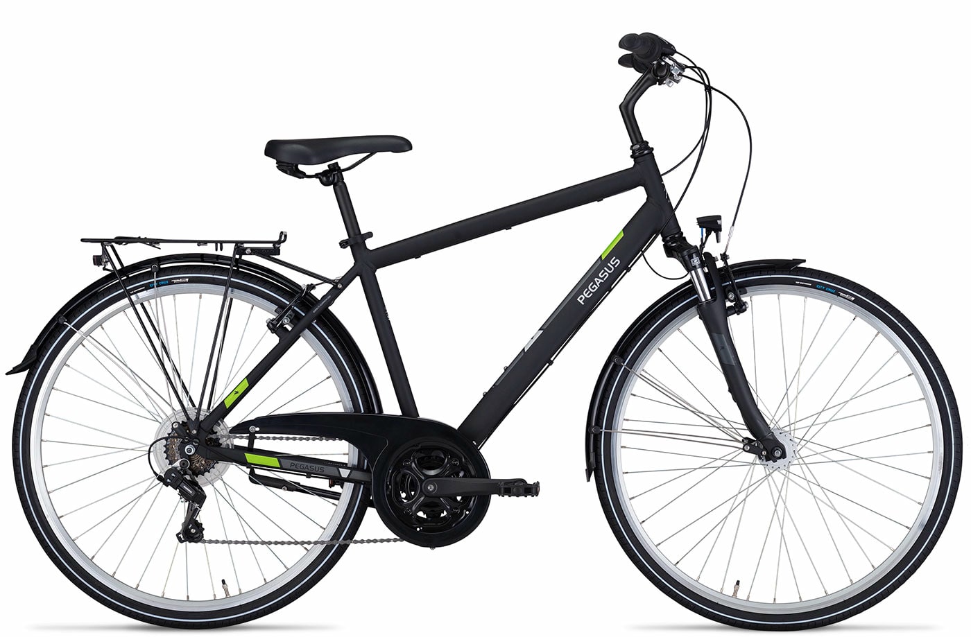 Pegasus Avanti 18 Black Matt - 28 Zoll - Diamant (2023)
