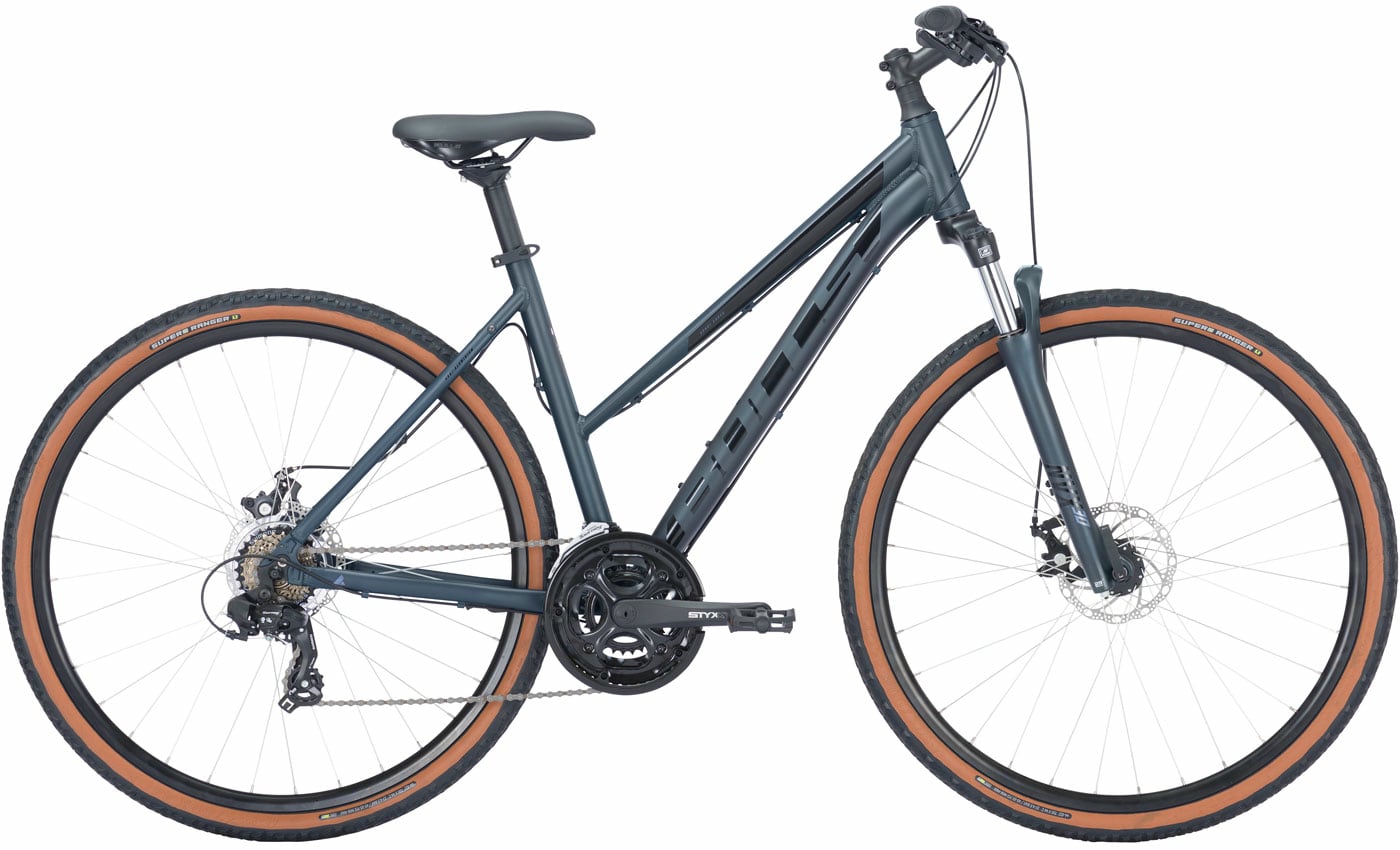 Bulls Wildcross sapphire black matt - 28 Zoll - Trapez (2023)