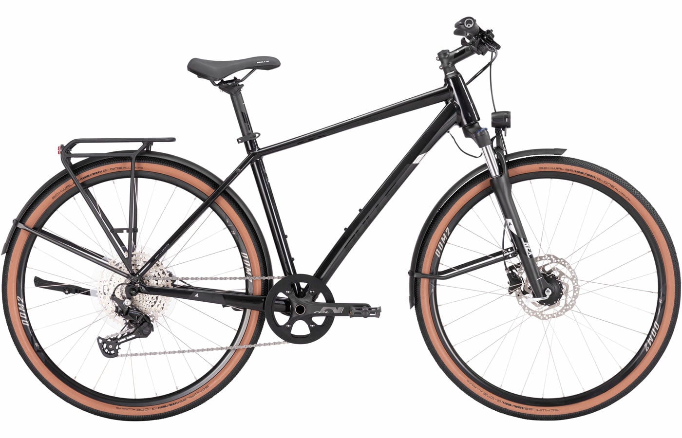 Bulls Cross Rider Street Black - 28 Zoll - Diamant (2023)