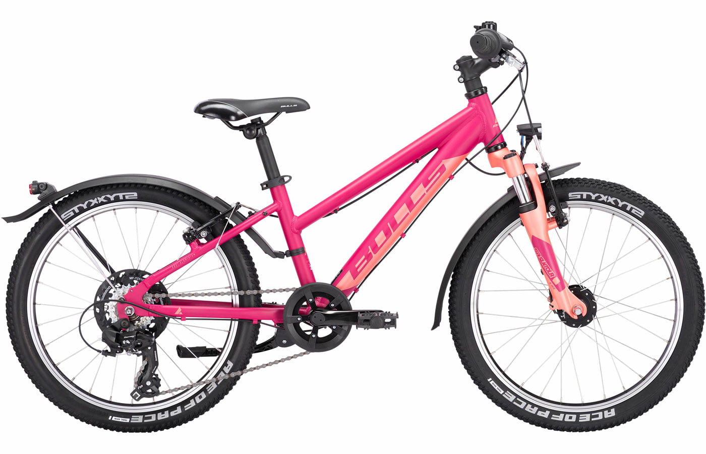 Bulls Tokee Street 20 7-spd Fuchsia Purple Matt - 20 Zoll - Trapez (2023)
