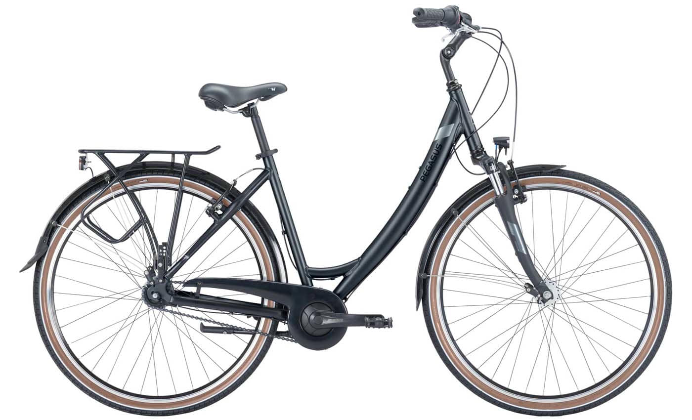 Pegasus Piazza 8 Black - 28 Zoll - Wave (2023)