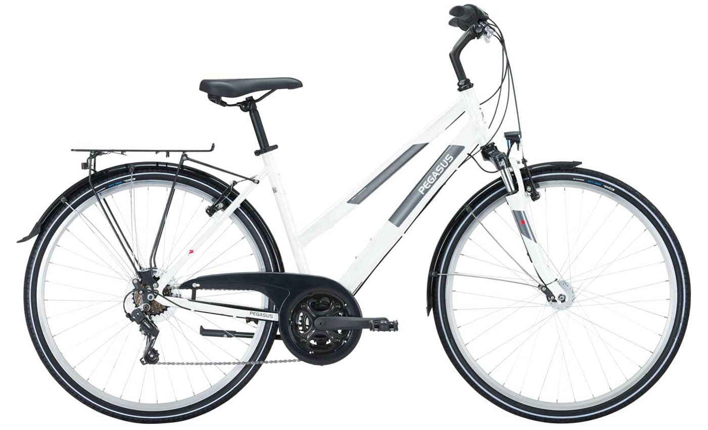 Pegasus Avanti 18 White - 28 Zoll - Trapez (2023)